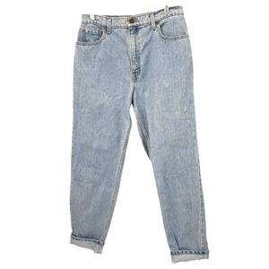 Y2K Levi's 551 Relaxed Fit Tapered Leg Jeans Women's 12 Med High Rise LT Wash